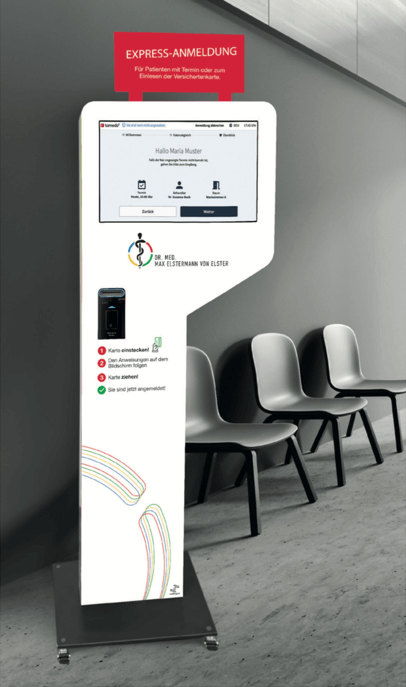 Selbstanmeldeterminal