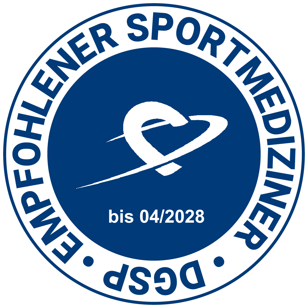 Gelistet als empfohlener Sportmediziner der DGSP.